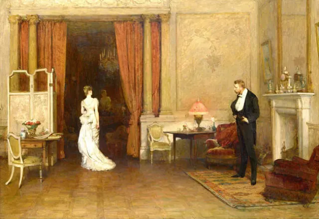 Уильям Куиллер Ордчардсон. Первая размолвка в час досуга. 1887
