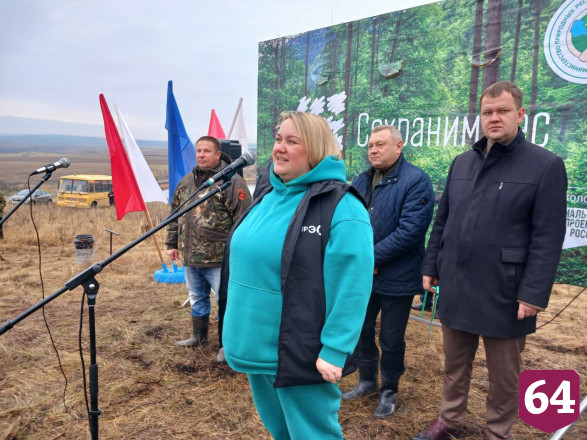 Осенью в Саратовской области высадят 3 миллиона сеянцев 