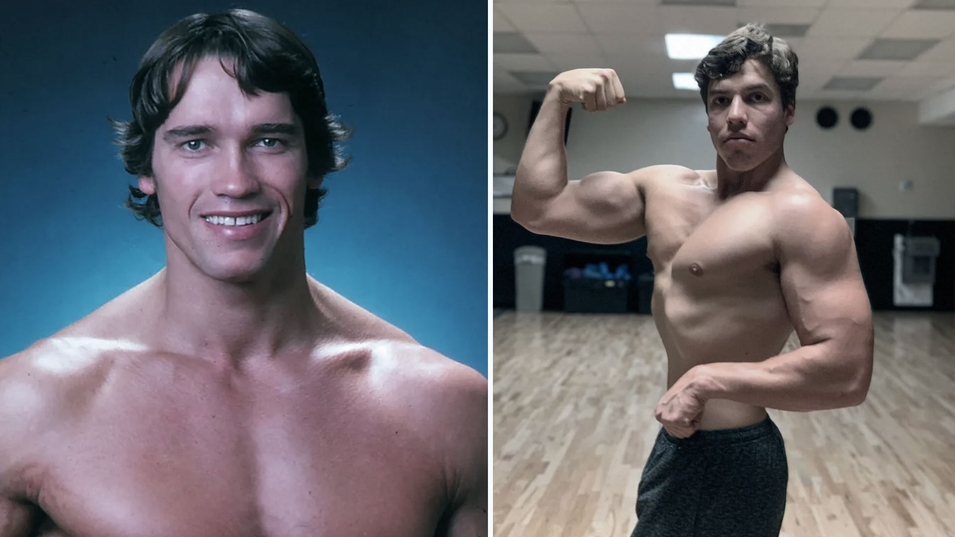 Шварценеггер сын бодибилдинг