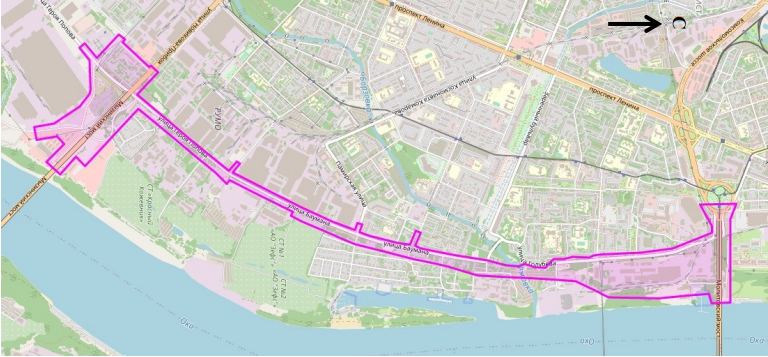 Дублер проспекта гагарина в нижнем новгороде схема