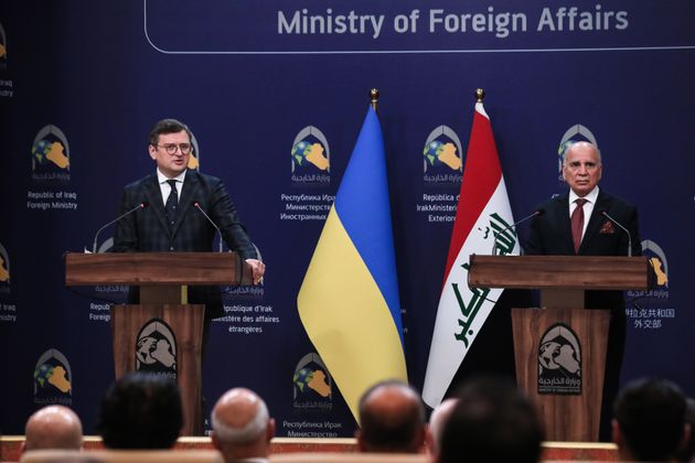 Министр иностранных дел Украины Дмитрий Кулеба в Багдаде