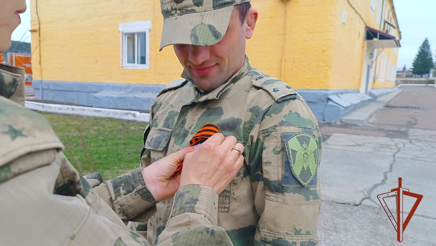 Зеленогорские военнослужащие Росгвардии провели ряд мероприятий, посвященных Дню Победы
