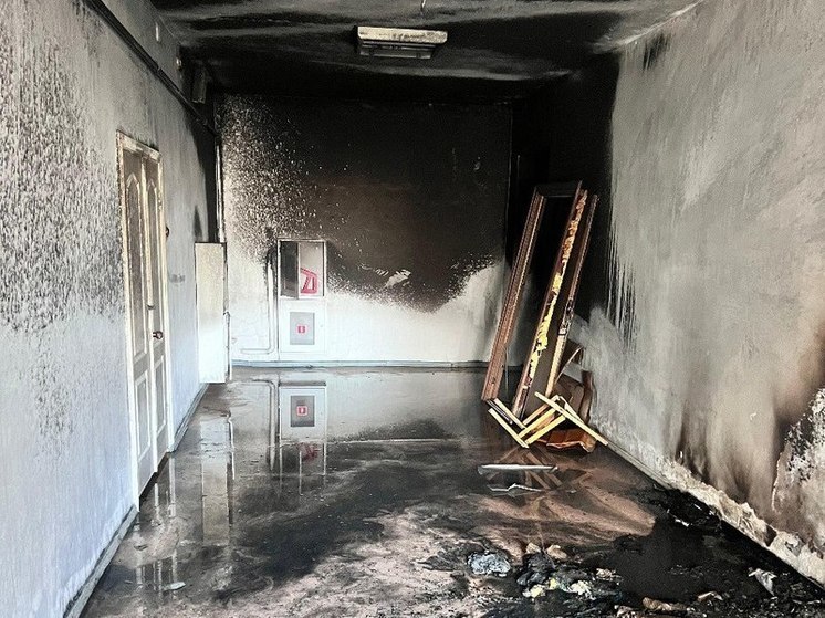 Трое жителей общежития спасены от пожара в Хабаровском крае