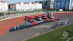 Таймырские пожарные приняли участие в соревнованиях по пожарно-прикладному спорту в Норильске