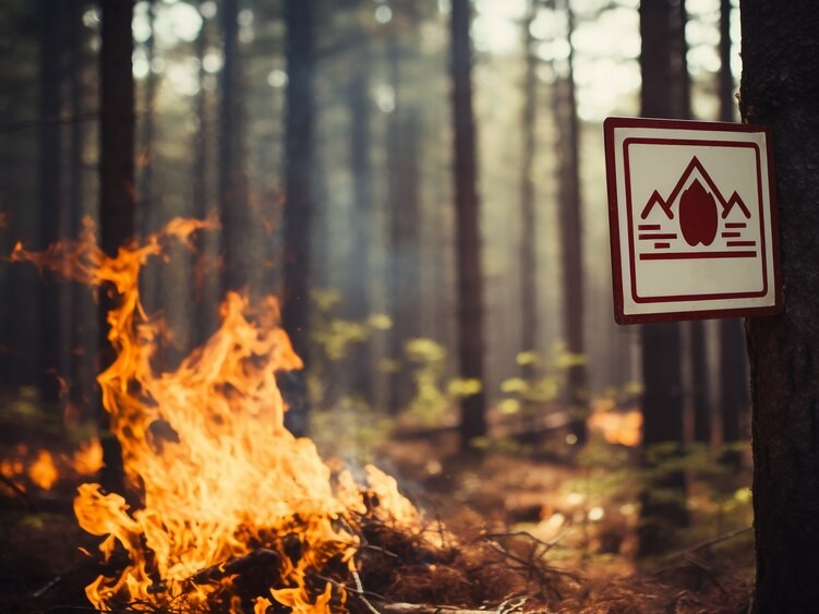 В Национальном парке «Лосиный остров» провели учения по ликвидации природного пожара