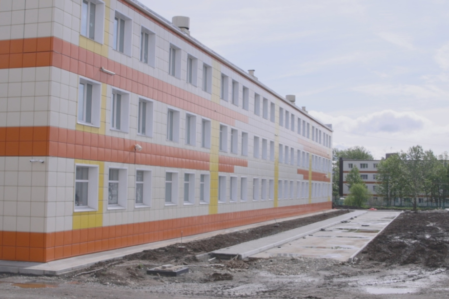 Отделочные работы начались в новом корпусе школы №1 в Елизове. . Фотография 7