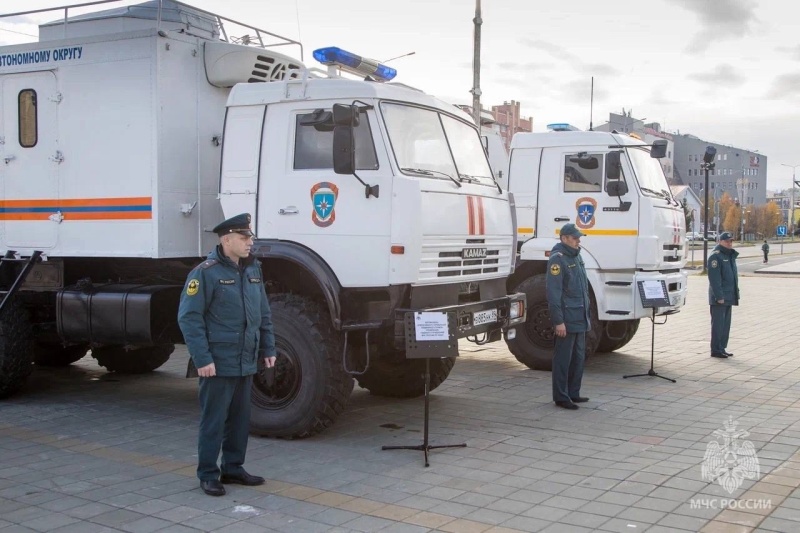 В Салехарде прошел Смотр готовности сил и средств гражданской обороны