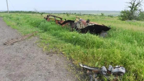 Карта военных действий в харьковской области