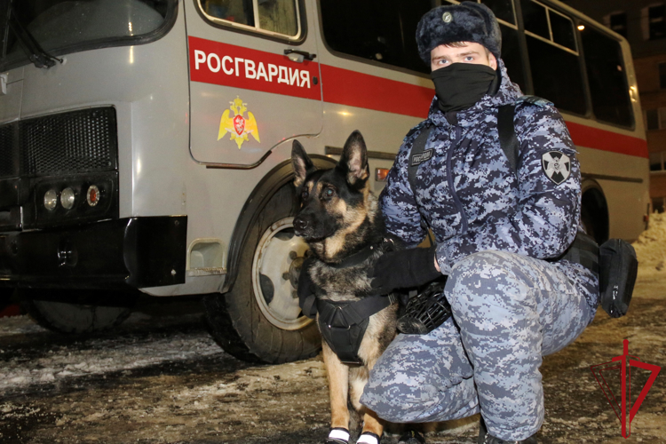 В Санкт-Петербурге подразделения Росгвардии обеспечили правопорядок при проведении хоккейного матча «СКА» - «Локомотив»