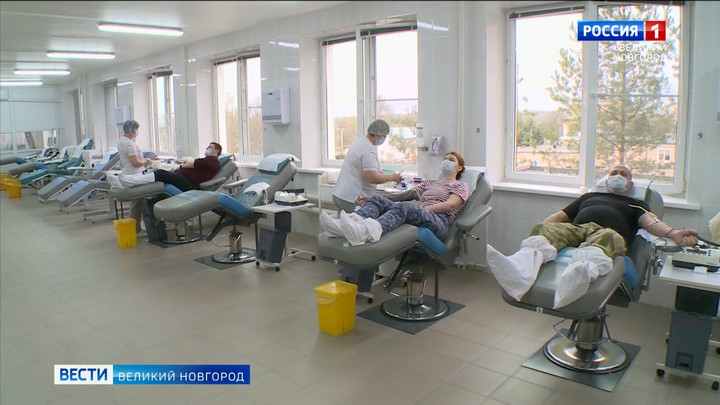 В Великом Новгороде стартовала Неделя популяризации донорства крови