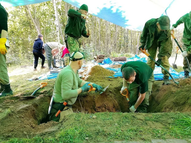 Участники кировского военно-исторического общества «Фронт» присоединились к поиску пропавших без вести солдат