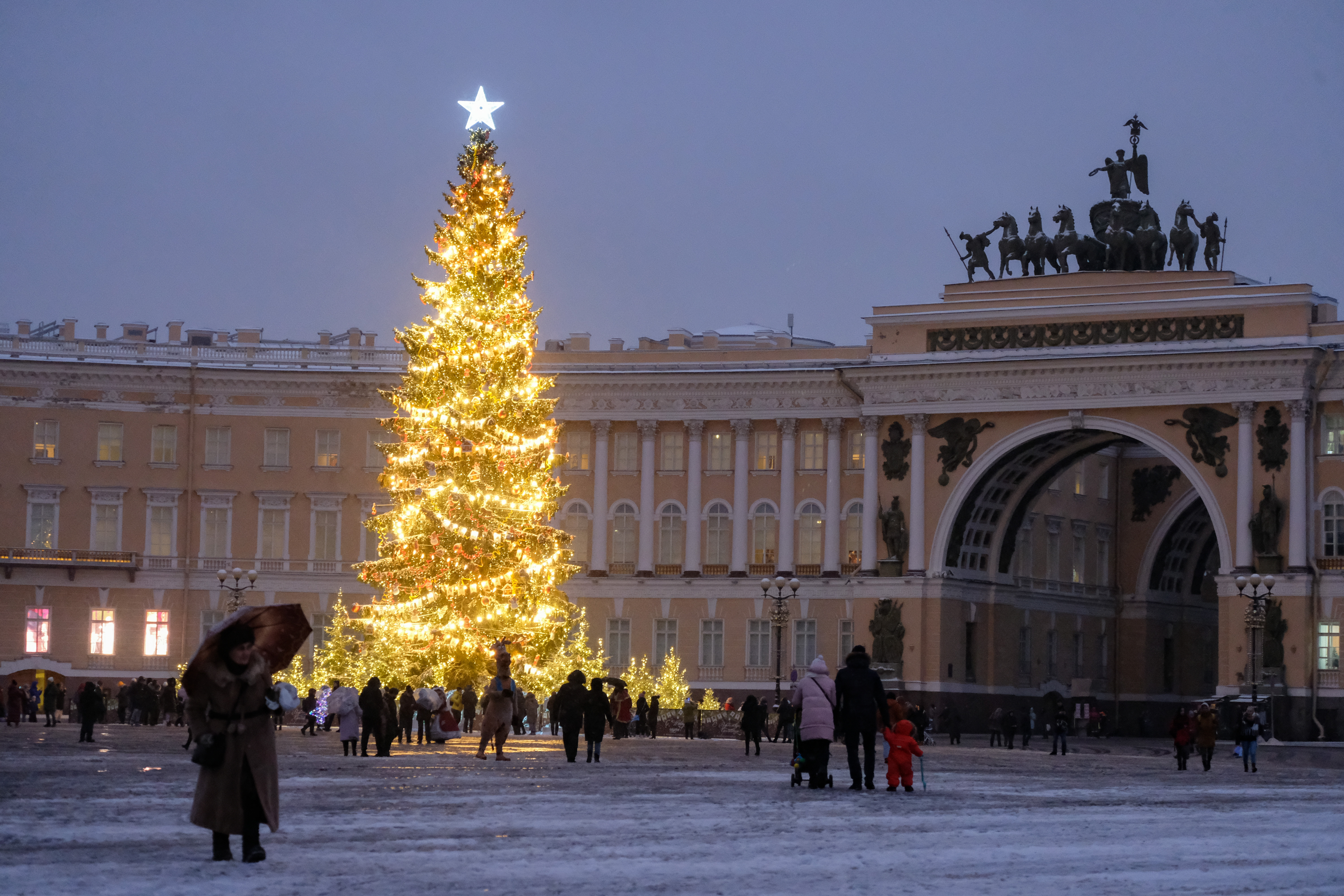 Погода в спб на новый год 2024