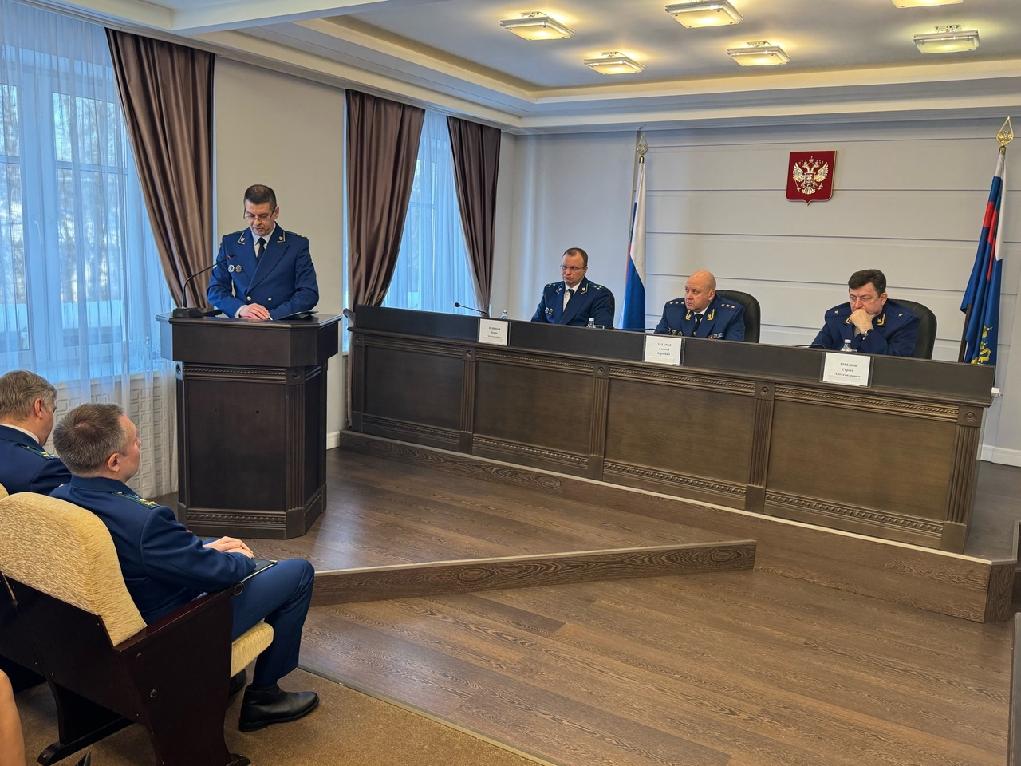 Заместитель Генерального прокурора Российской Федерации Алексей Захаров принял участие в заседании коллегии прокуратуры Новгородской области по итогам работы в 2024 году
