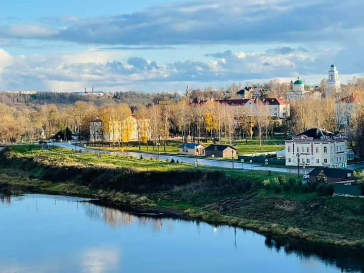 Река Волга во Ржеве