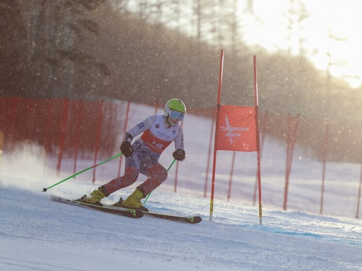 На Сахалине прошёл чемпионат области по горнолыжному спорту в дисциплине слалом-гигант