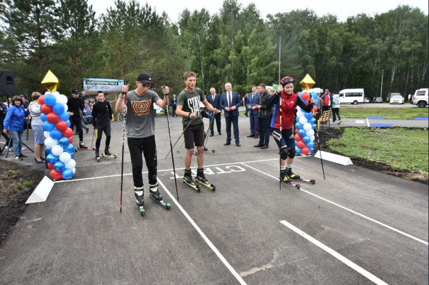 1119 спортивных объектов открыто в Новосибирской области за пять лет
