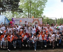 В Мишелевке прошел фестиваль семейного волонтерства
