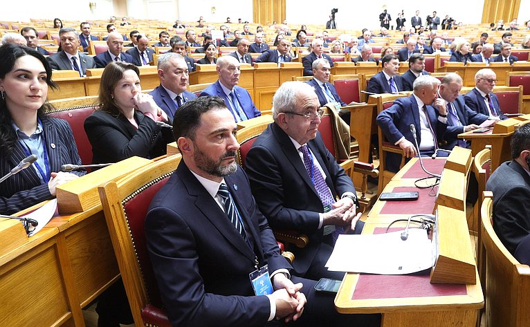 Торжественное заседание Межпарламентской Ассамблеи государств-участников СНГ, посвящённое 80-летию Победы в Великой Отечественной войне