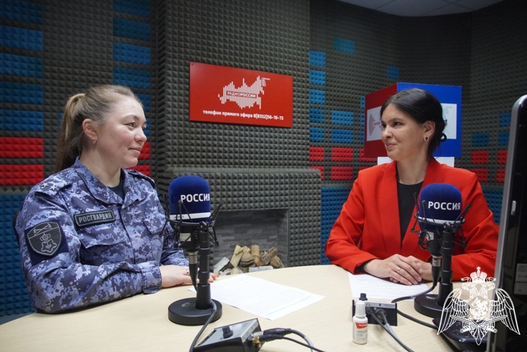 Сотрудница Росгвардии Чувашии стала героиней первого выпуска новой программы на 