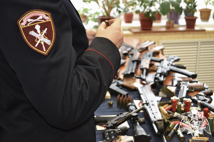 За неделю в Белгородской области росгвардейцы изъяли около 40 единиц оружия в связи с нарушением законодательства