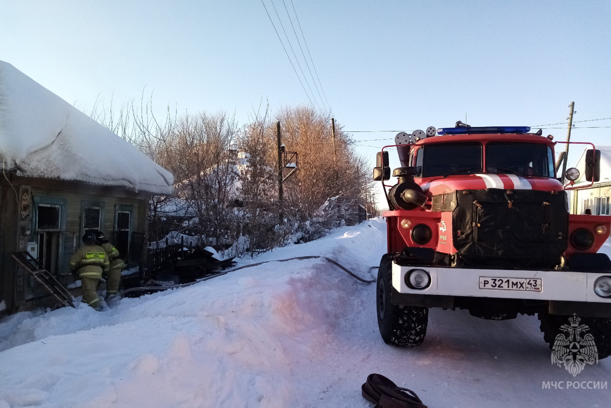 Пожар в Уржумском районе унес жизнь человека