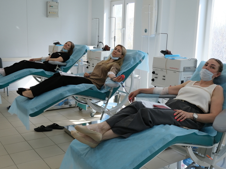 Тепловики приняли участие в донорской акции