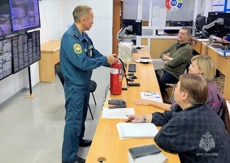 Работникам ЕДДС о правилах пожарной безопасности