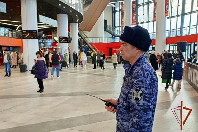 Правопорядок на матчах чемпионата КХЛ в Омске обеспечили сотрудники Росгвардии