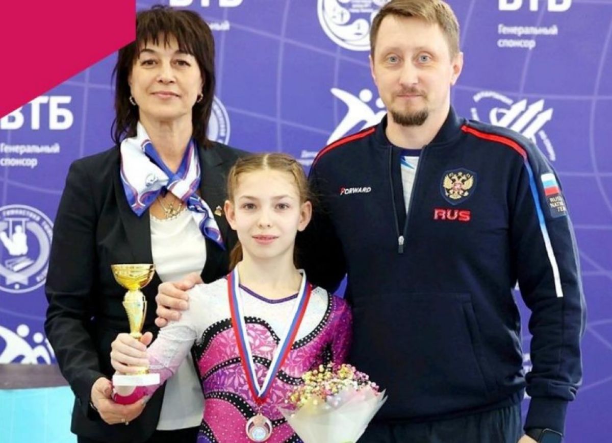 Владимирская гимнастка Александра Андрианова завоевала полный комплект медали на первенстве России