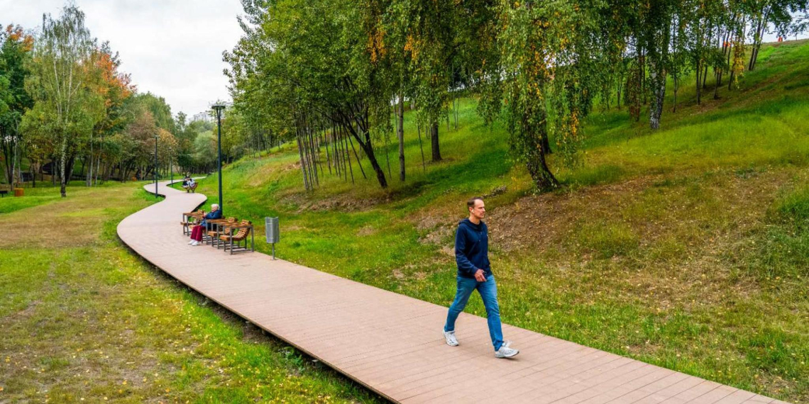 Собянин рассказал, как создавался парк в поймах Шмелёвки и Кузнецовки