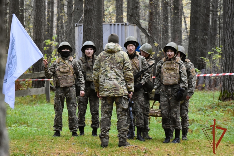 При участии Росгвардии прошла региональная военно-спортивная эстафета