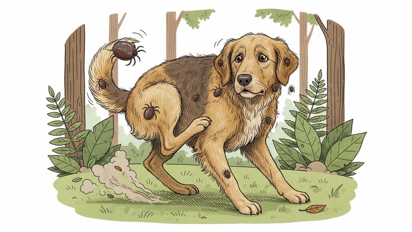 Кинолог Голубев объяснил, как выбирать средство против клещей для собаки