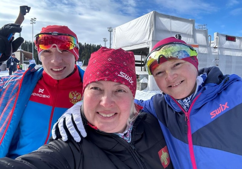 Мария Иовлева и Иван Голубков - серебряные призеры Зимних игр паралимпийцев 