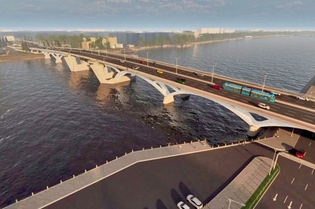 Так будет выглядеть Большой Смоленский мост по замыслу разработчиков.