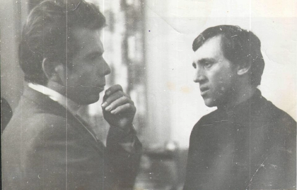 С Петром Якимовым, Владивосток, ДКМ, июль 1971 год