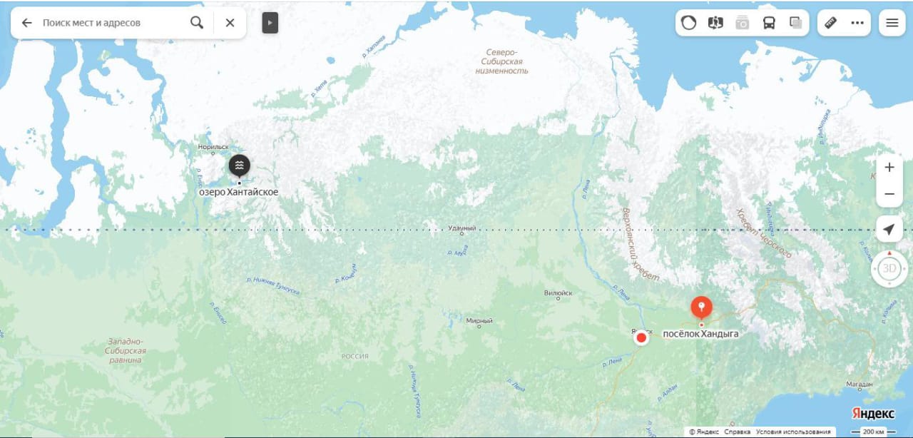 Ученые предполагают новые богатые месторождениях нефти и газа на территории от от озера Хантайское в Красноярском крае до реки Алдан в Якутии