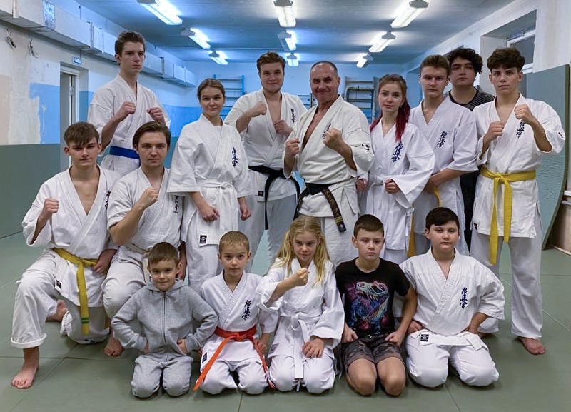 Karate тренировка