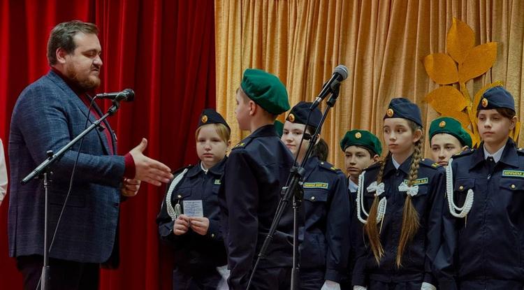 Участники программы «Сталь» приняли участие в церемонии принятия присяги кадетов