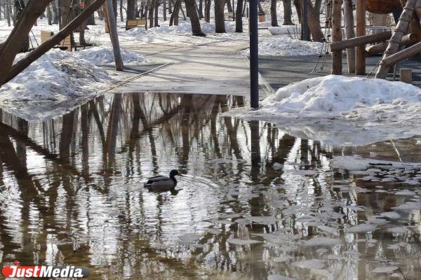 «Пехотинское море» и озера во дворах. Екатеринбург затопило огромными лужами - Фото 1