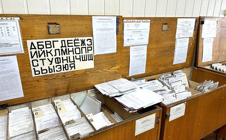 Игорь Мурог в рамках поездки в регион ознакомился с работой военных комиссариатов