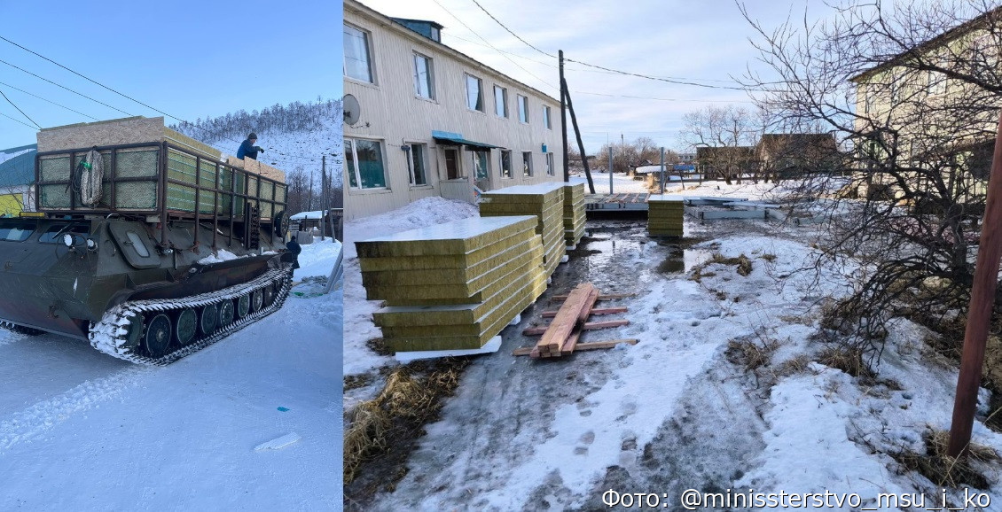 В Усть-Хайрюзово начали строить модульный морг