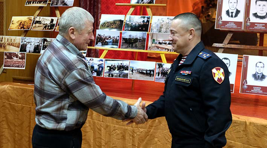 В Орле росгвардейцы отметили 105-летие воинской части войск правопорядка