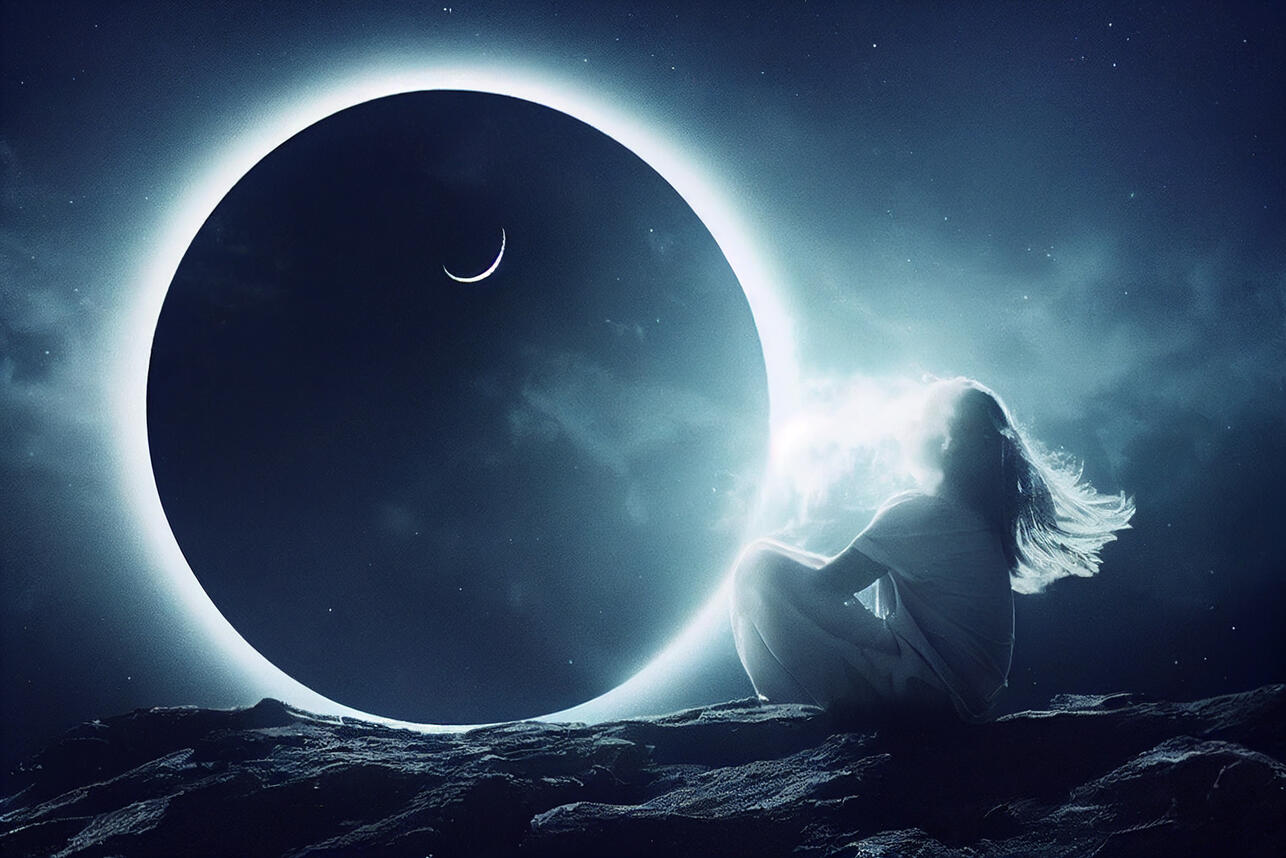 Новые лунные сутки. Заговор на полумесяц. Новые лунные сутки. Шестой лунный день символ. Полнолуние в космосе.