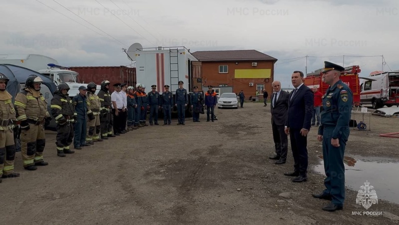 В Адыгее прошло крупное комплексное учение по ликвидации последствий дорожно-транспортного происшествия