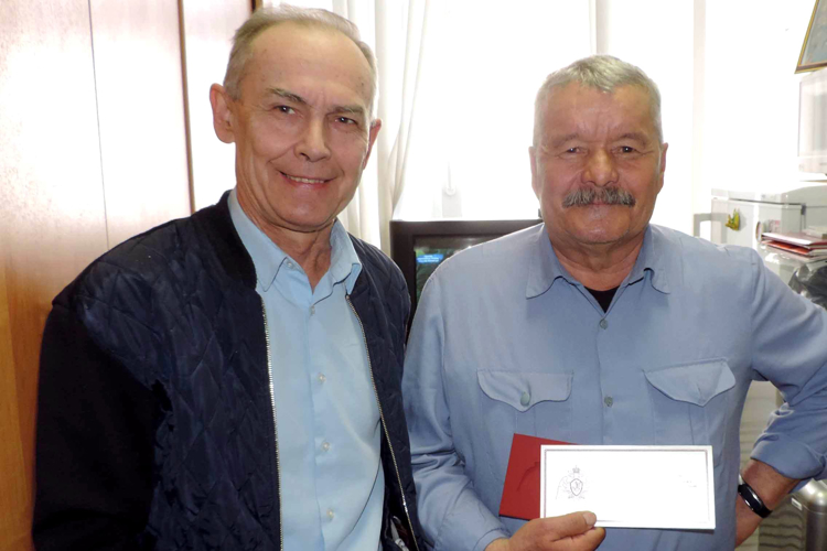 В Казани ветеранский актив УВО Росгвардии поздравил бывших коллег с ветеранским праздником 