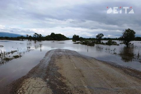 Ещё одну дорогу затопило весенним половодьем в Приморье