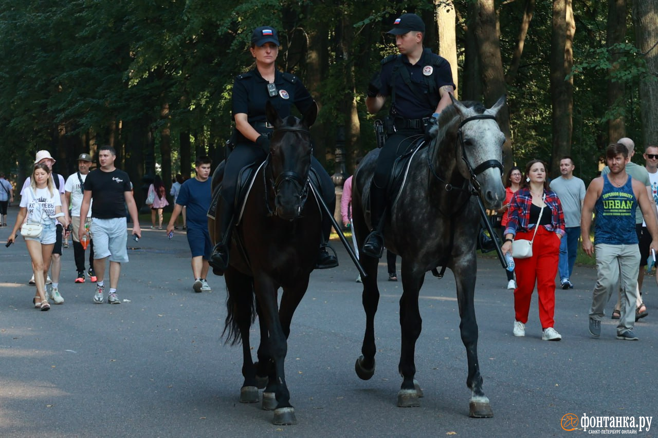 конная полиция в москве