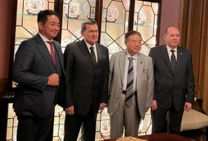 Рашид Мередов встретился с председателем японо-туркменской межпарламентской группы дружбы