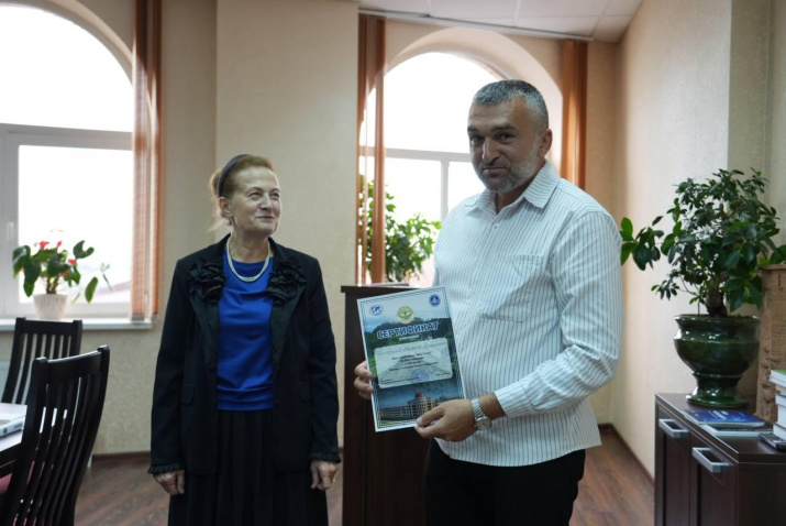 Фатима Албакова и Тимурзиев Магомед. Отделение РГО в Республике Ингушетия