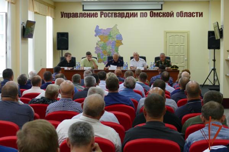 Управлением Росгвардии по Омской области проведено заседание Координационного совета по вопросам частной охранной деятельности 